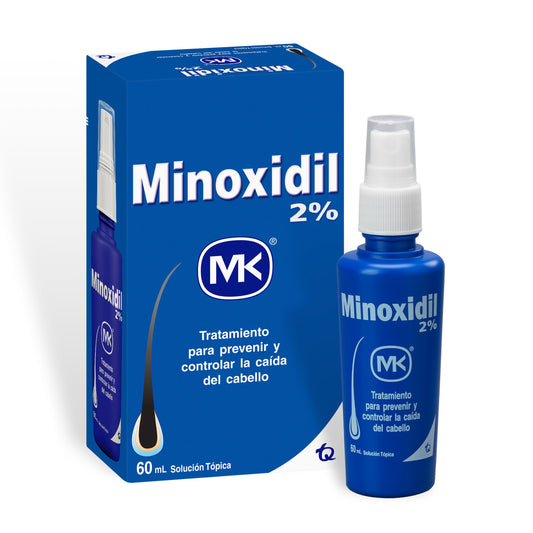 Minoxidil 2% Locion 60 Ml Mk