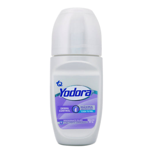 Desodorante Yodora Rollon Derma Control 53 Gr Mujer