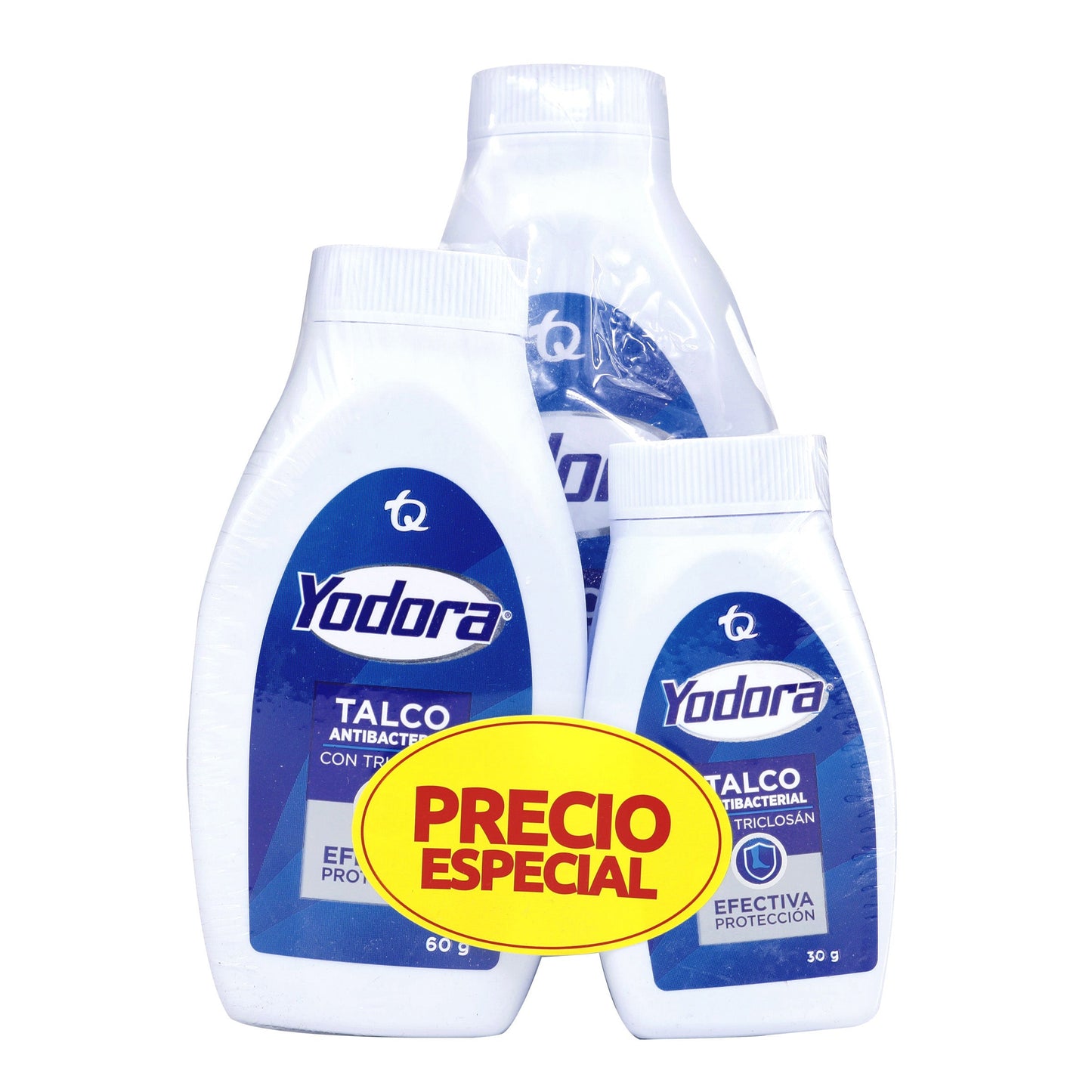 Talco Yodora 120 + 60 + 30 Gr