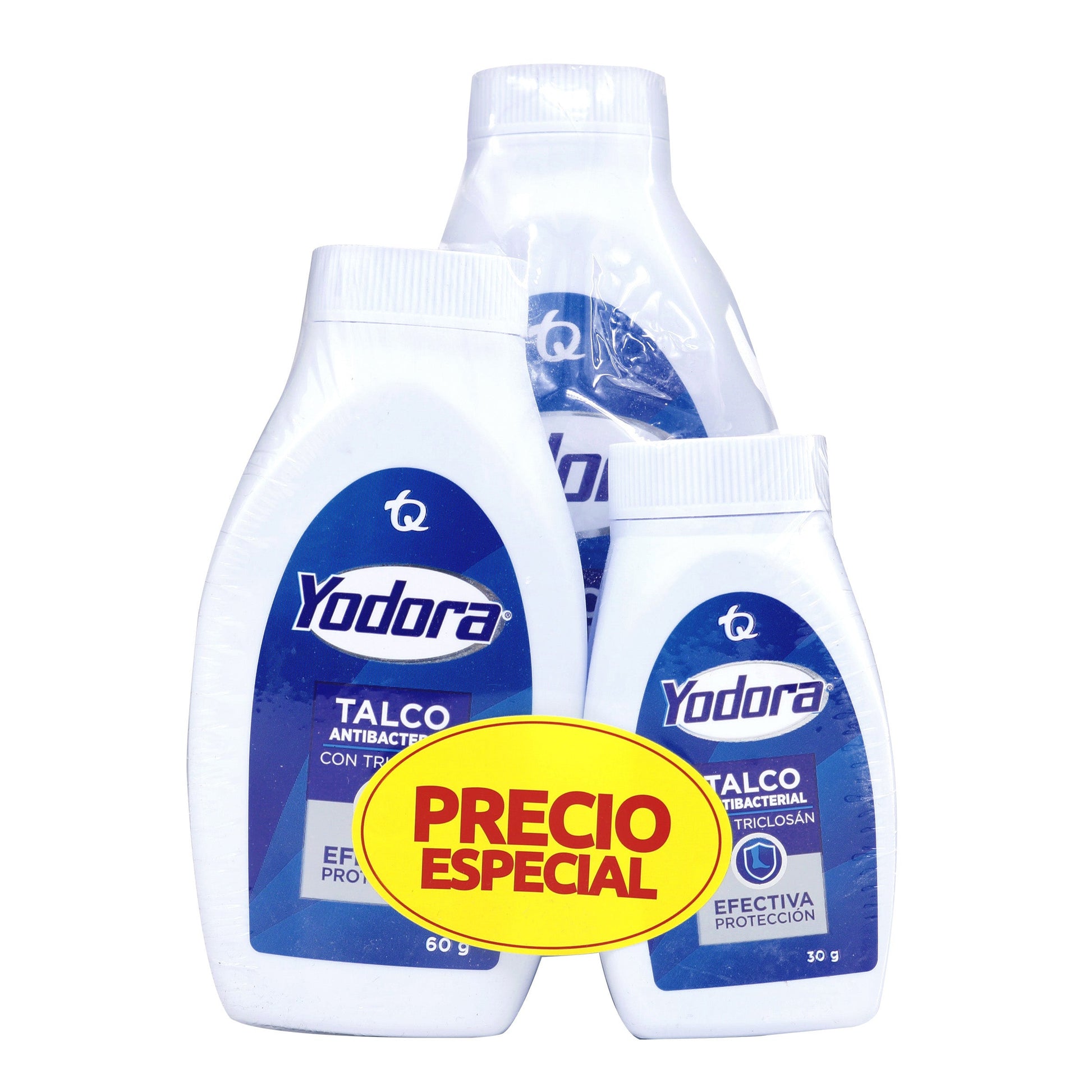 Talco Yodora 120 + 60 + 30 Gr