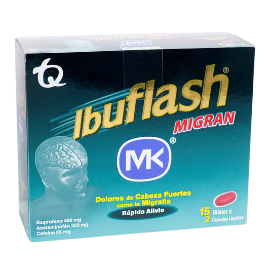 Ibuflash Migran 30 Capsulas