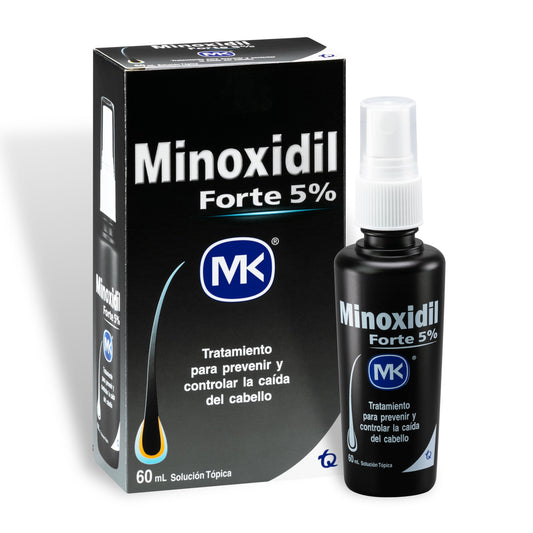 Minoxidil Forte 5% Locion 60 Ml Mk