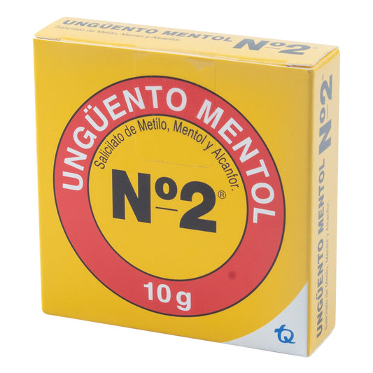 Unguento Mentol #2 10 Gr