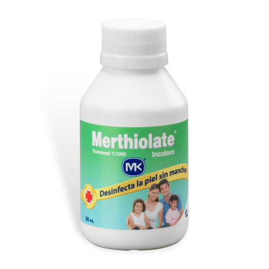 Merthiolate Incoloro Tecnoquimicas 90 Ml
