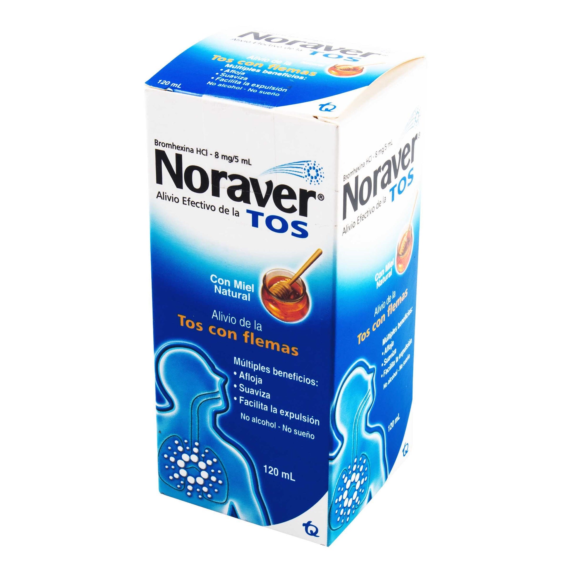 Noraver Tos Miel Adulto Jarabe 120 Ml