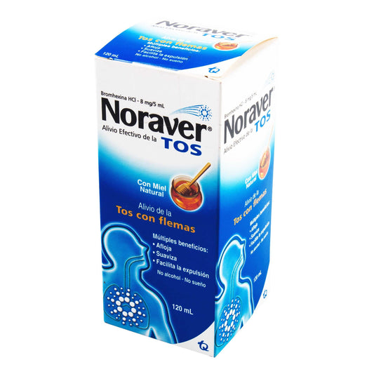 Noraver Tos Miel Adulto Jarabe 120 Ml