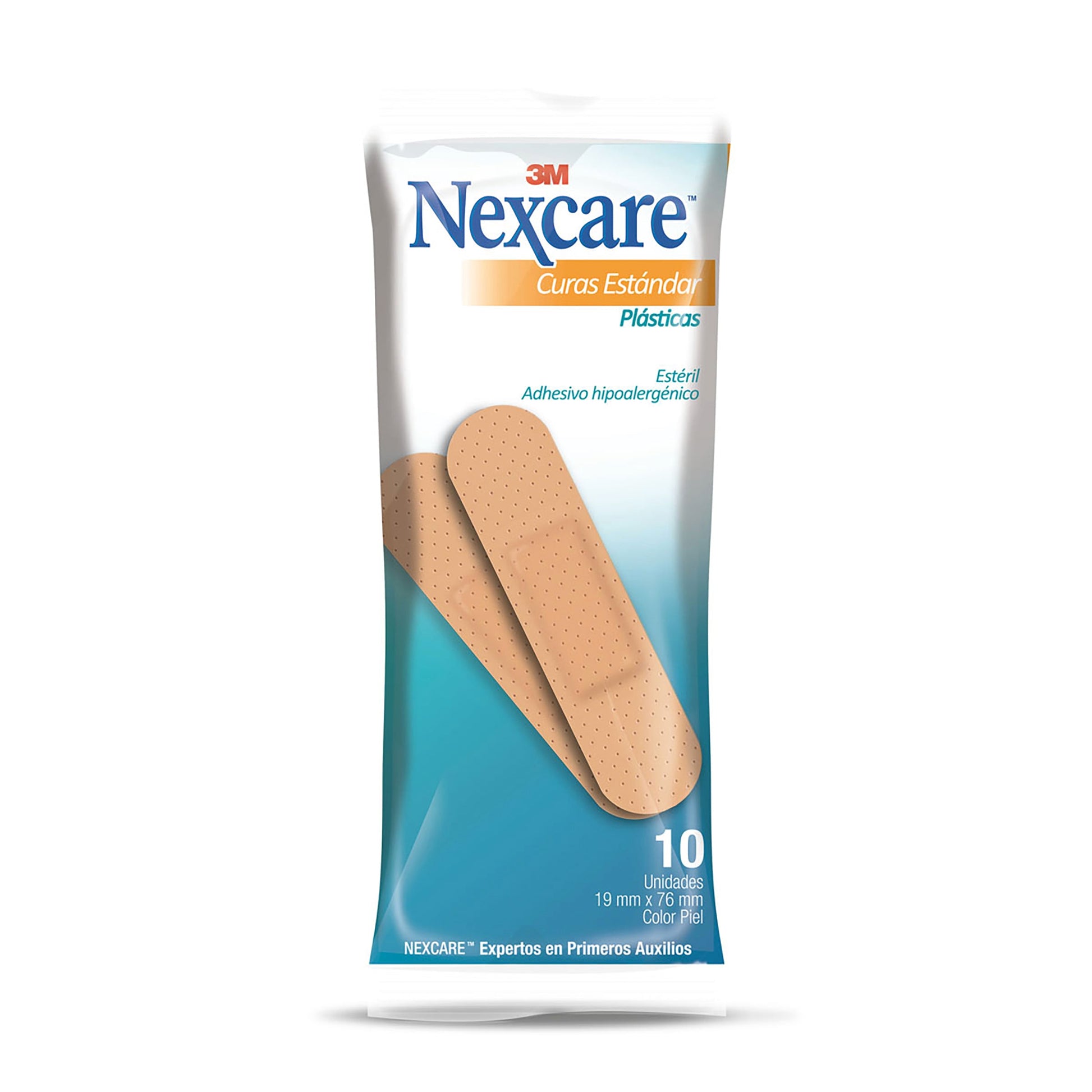 Curas Estandar Nexcare 10 Unidades