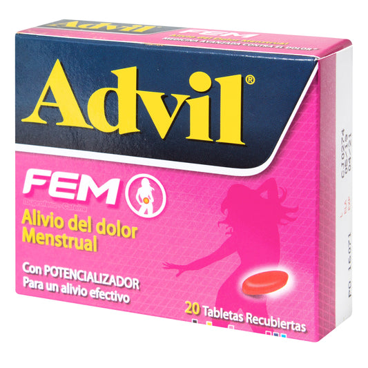 Advil Fem 20 Tabletas