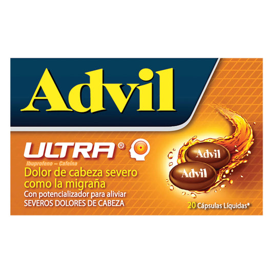 Advil Ultra 20 Capsulas