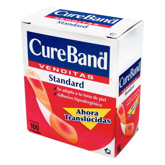 Curas Cure Band Super Venditas 100 Unidades
