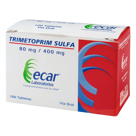 Trimetoprim Sulfa 80-400 100 Tabletas Ec