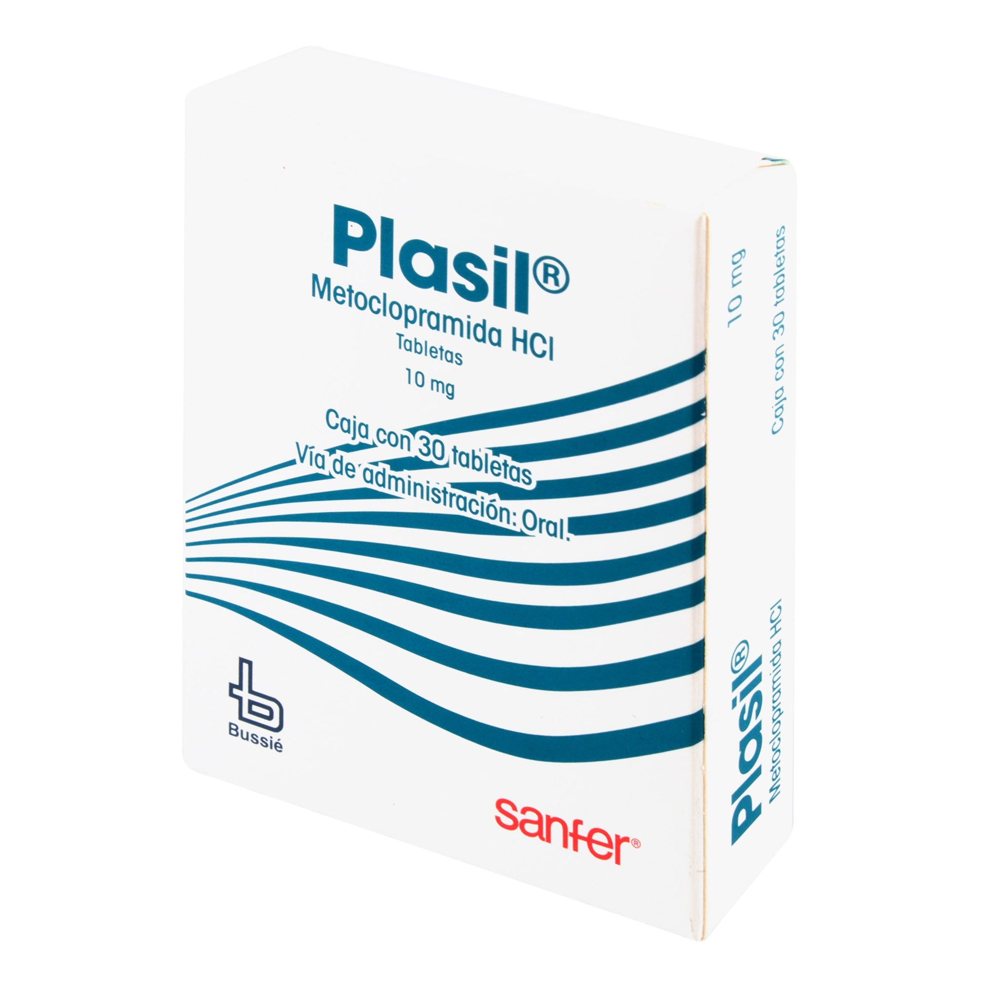 Plasil 10 Mg 30 Tabletas