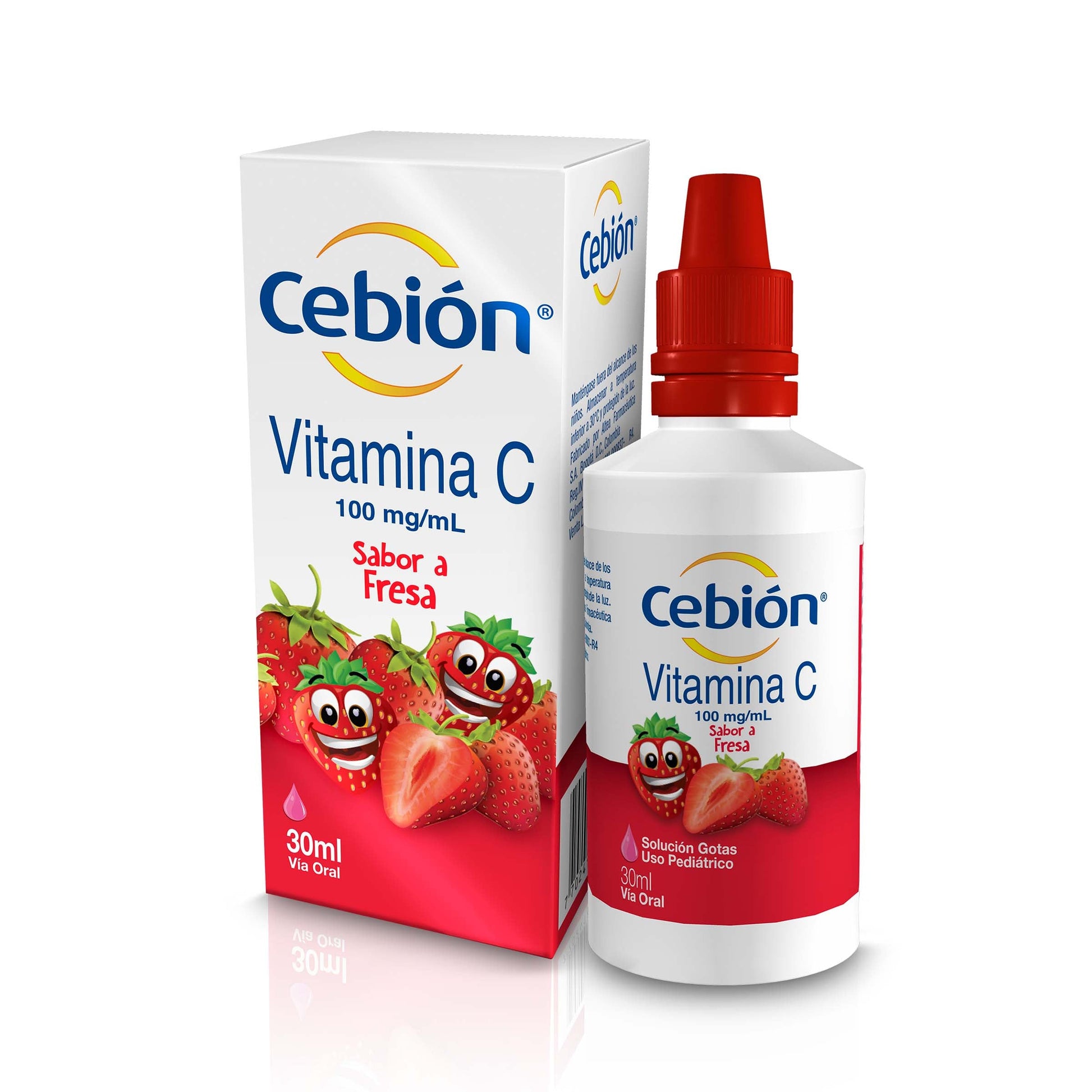 Cebion Gotas Fresa 30 Ml