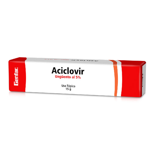 Aciclovir Unguento Topico 15 Gr Gf