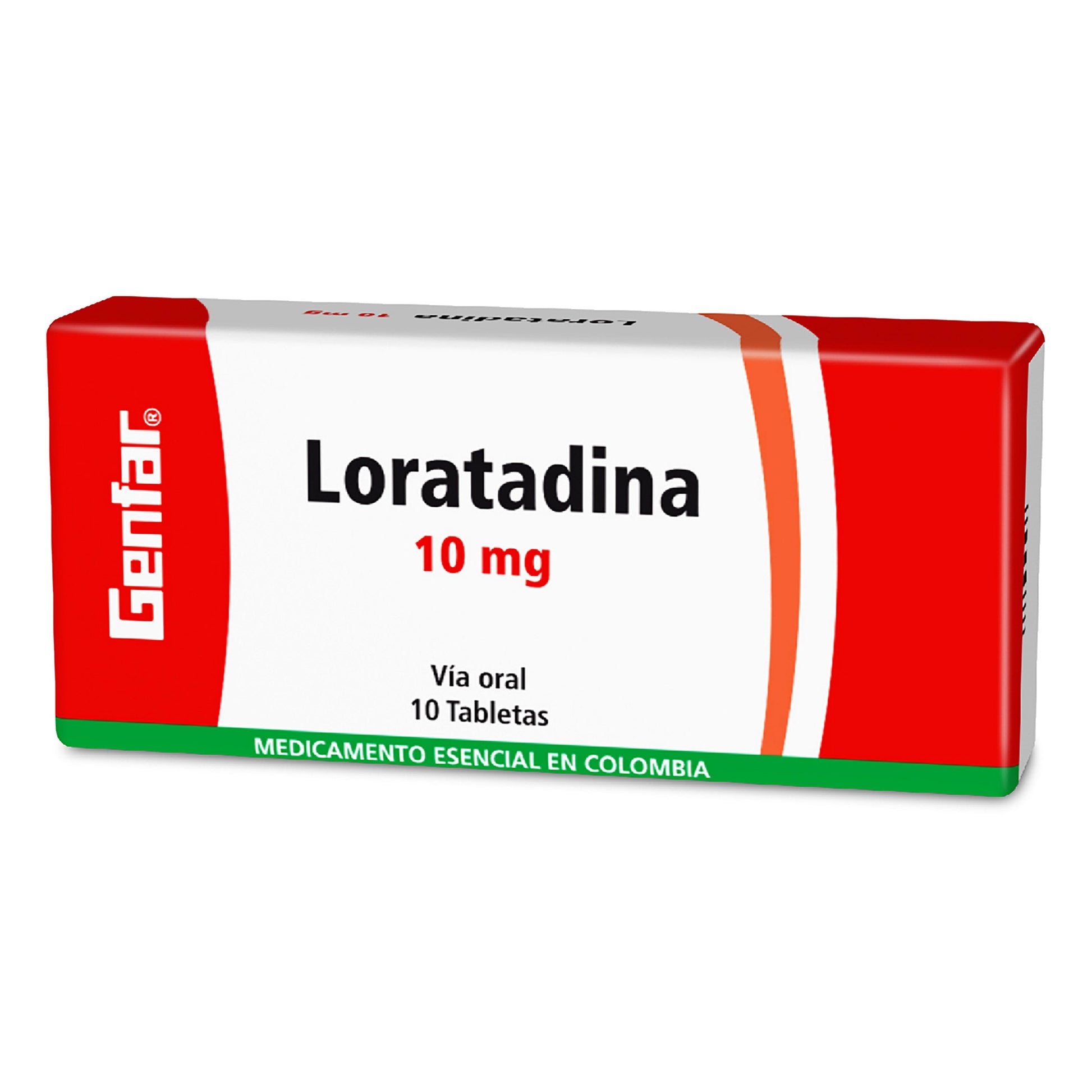 Loratadina 10 Mg 10 Tabletas Gf