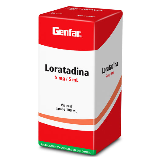 Loratadina Jarabe 100 Ml Gf
