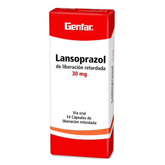 Lansoprazol 30 Mg 14 Capsulas Gf