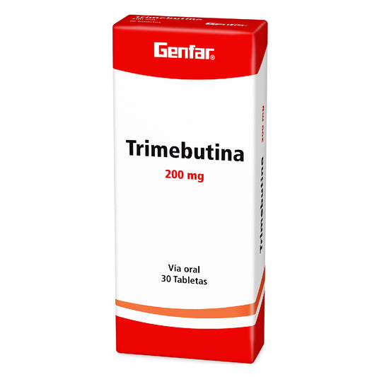 Trimebutina 200 Mg 30 Tabletas Gf