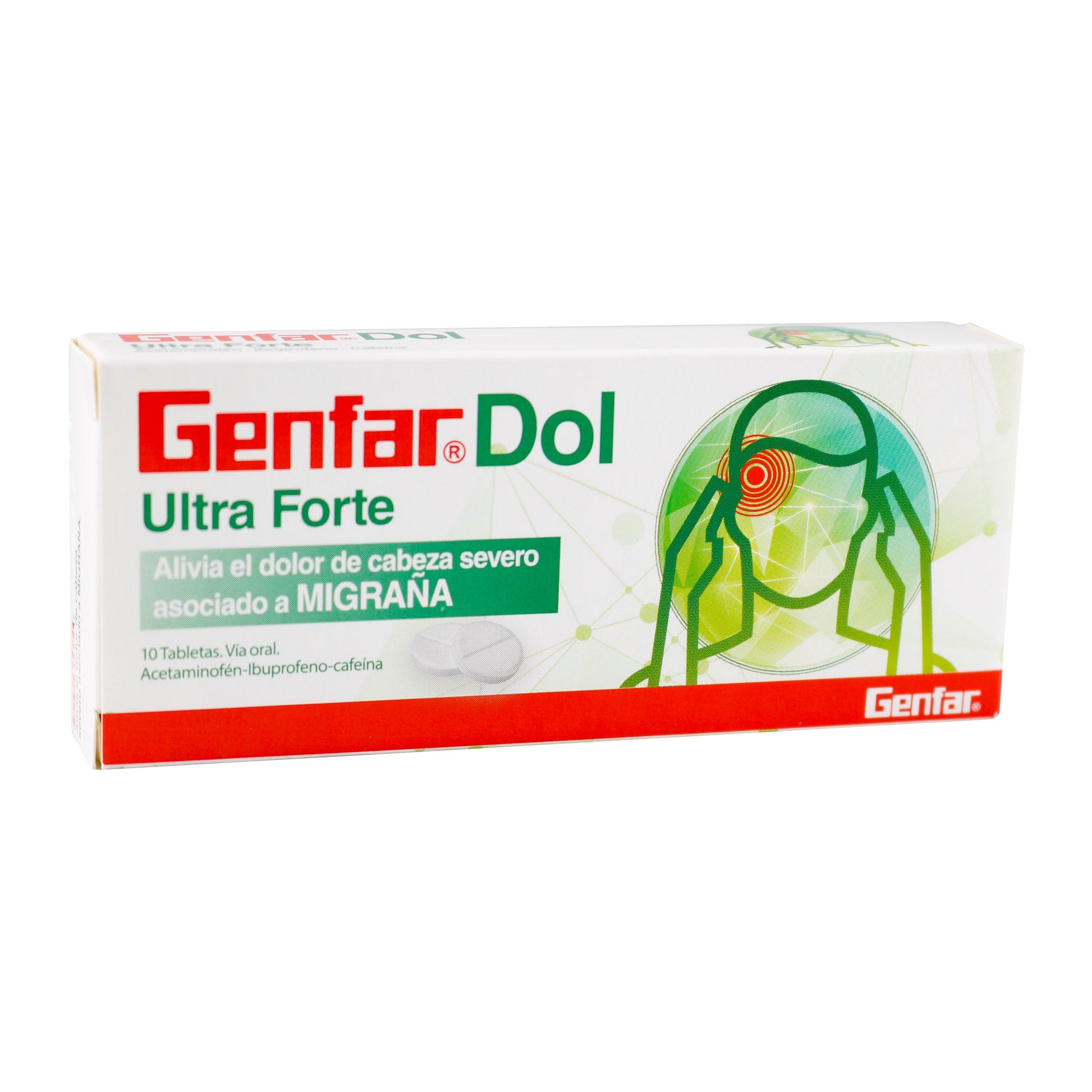 Genfar Dol Ultraforte 10 Tabletas