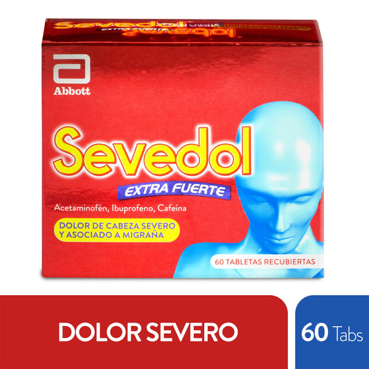 Sevedol Extra Fuerte 60 Tabletas