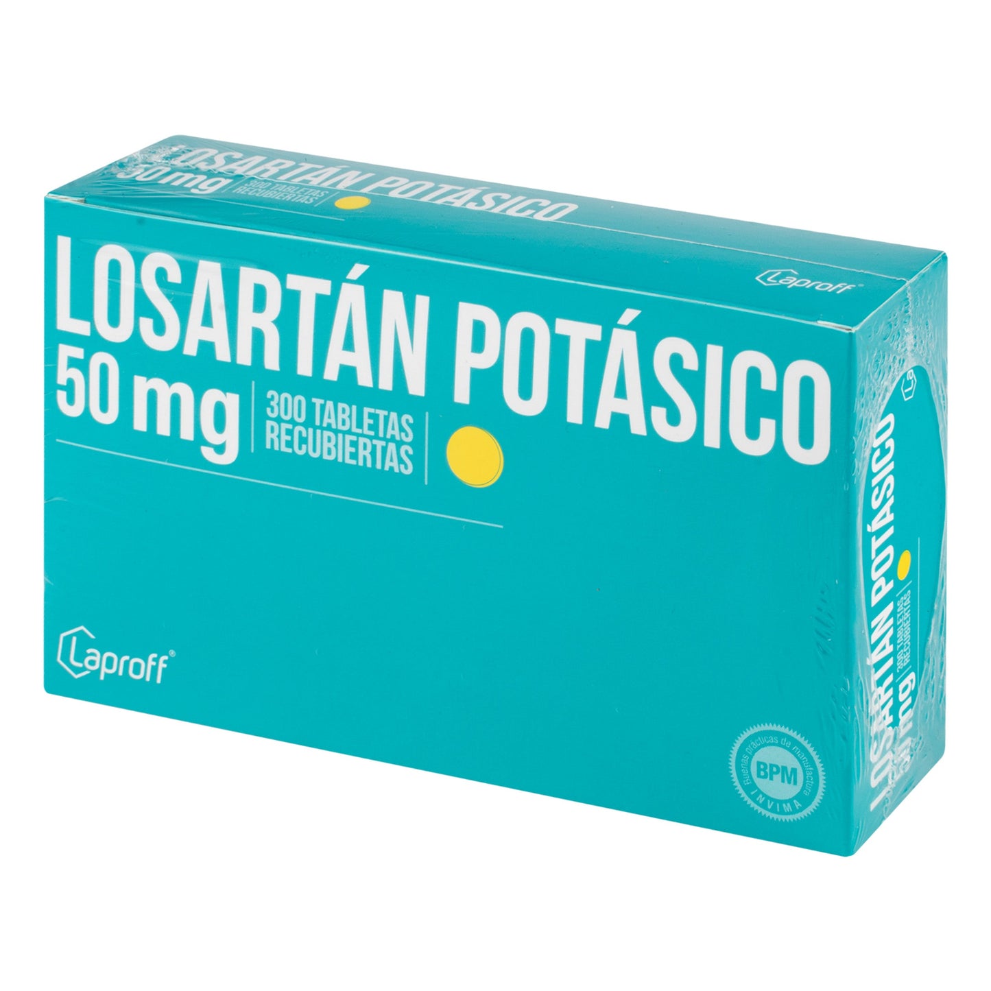 Losartan 50 Mg 300 Tabletas Lp