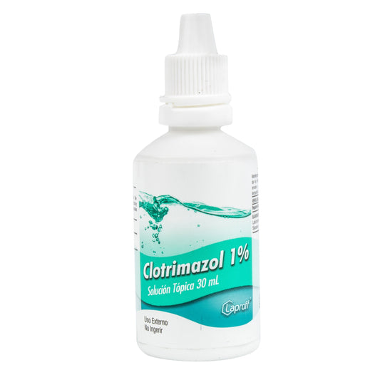 Clotrimazol 1% Sol 30 Ml Laprof