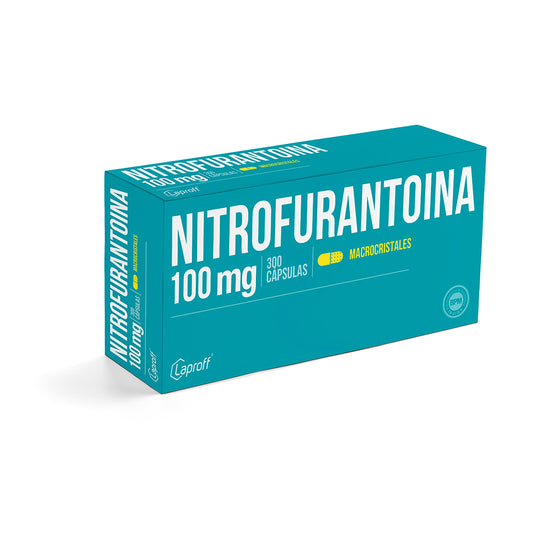 Nitrofurantoina 100 Mg 300 Capsulas Lp