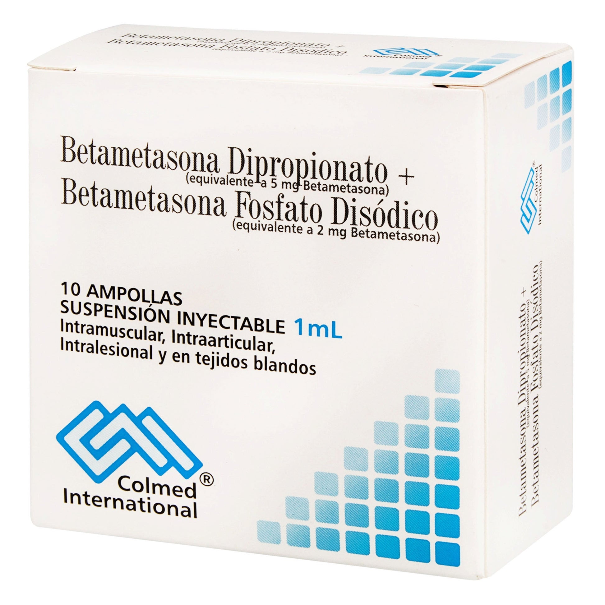 Betametasona Fosfato/Dipro 1Ml 10 Ampollas