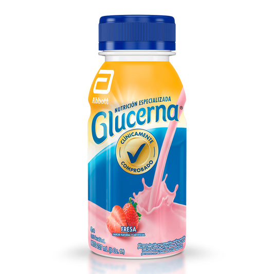 Glucerna Liquido Fresa Botella 237 Ml