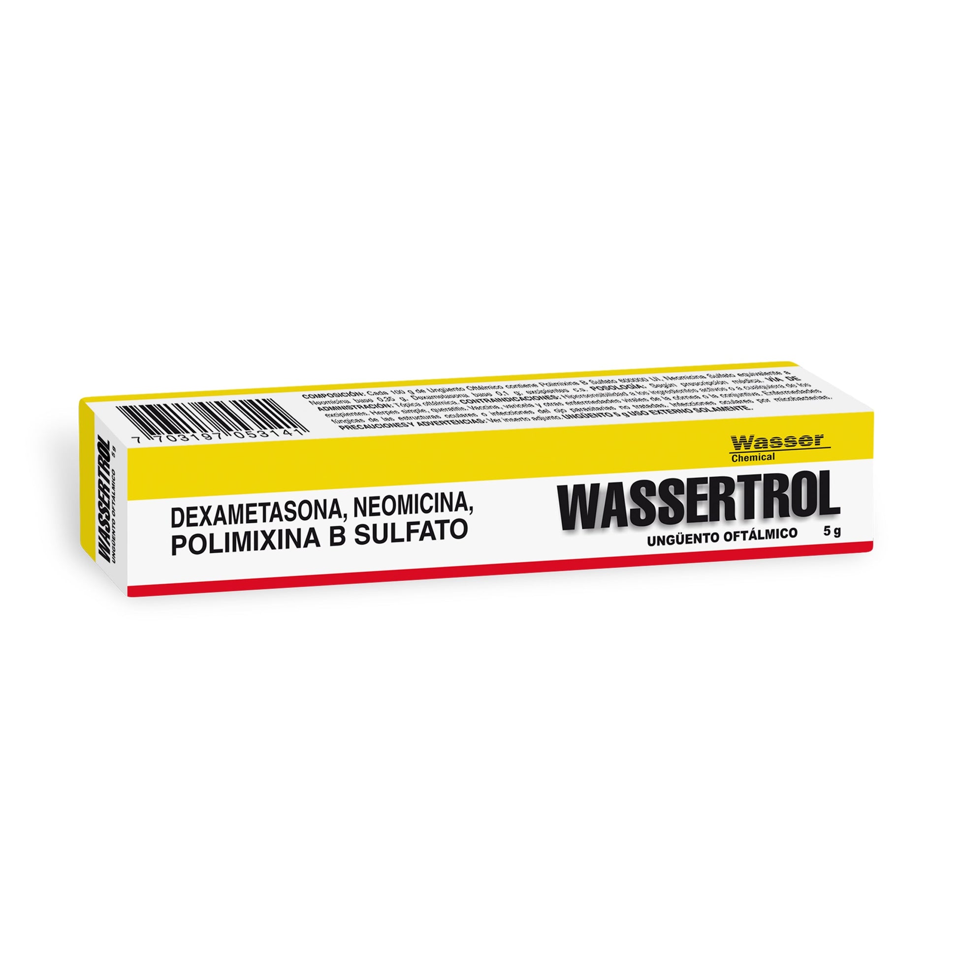 Wassertrol Unguento Oftalmico 5 Gr
