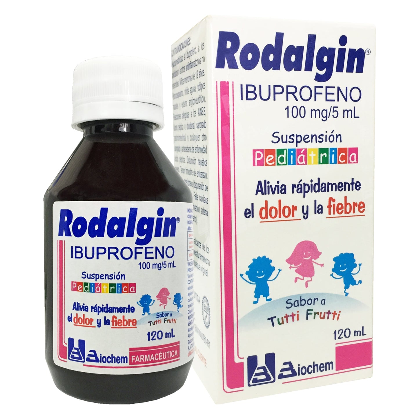 Rodalgin Suspension Pediatrica 120 Ml