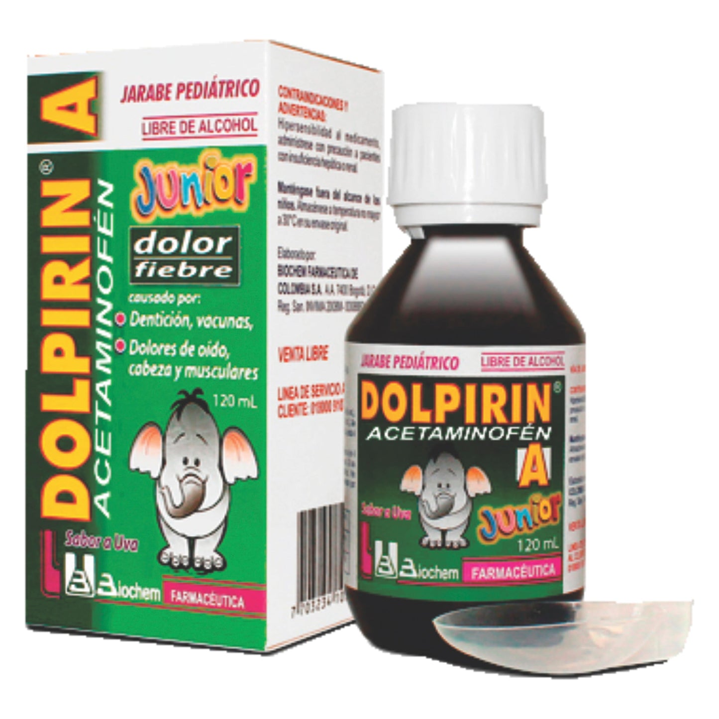 Dolpirin A Junior Jarabe 120 Ml