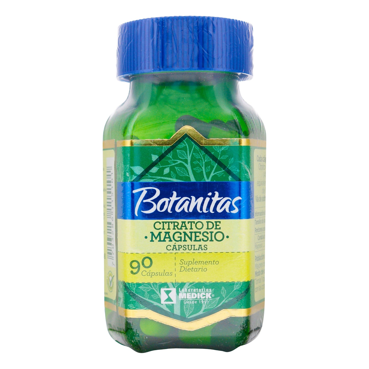 Citrato De Magnesio 90 Capsulas