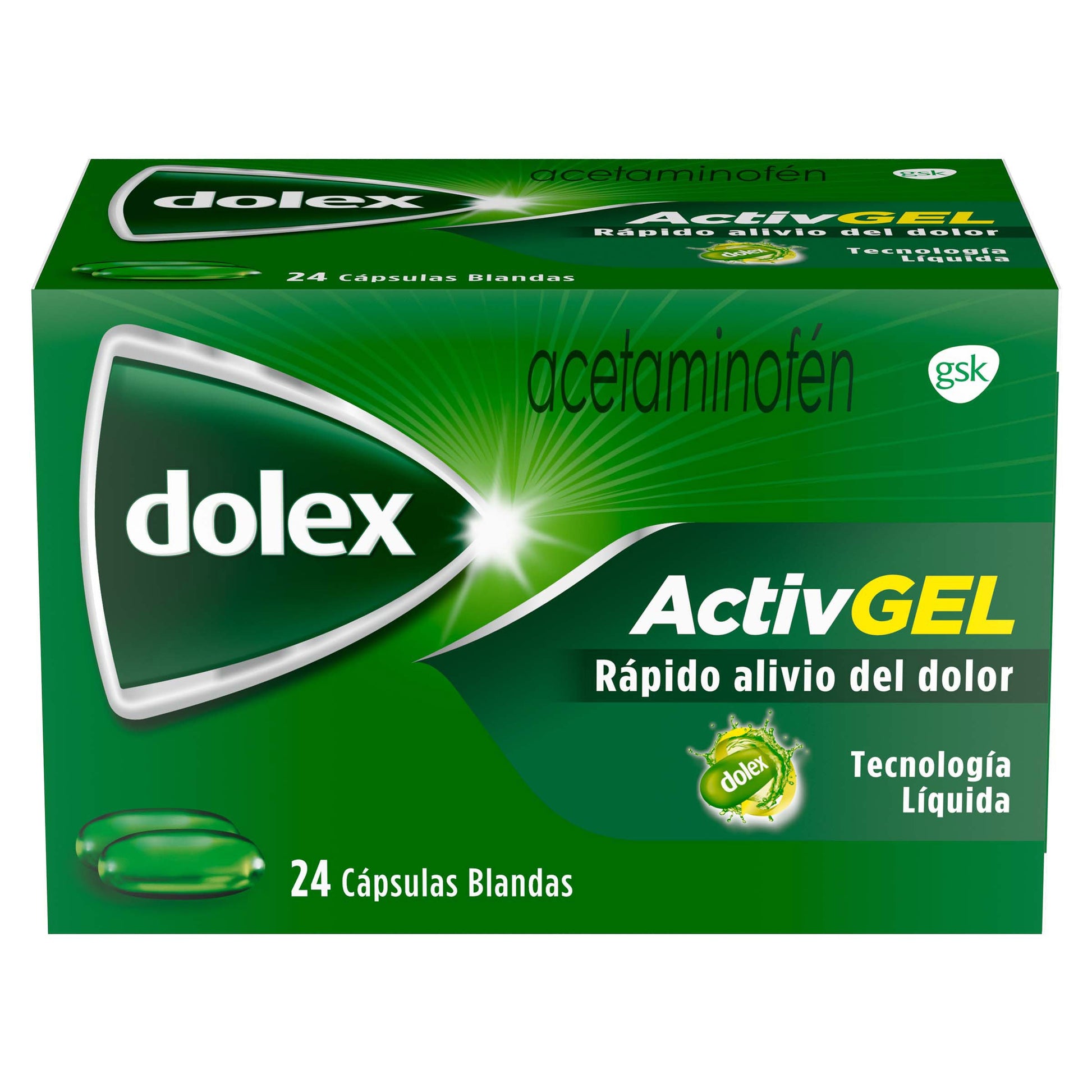 Dolex Activgel 24 Capsulas Liquidas