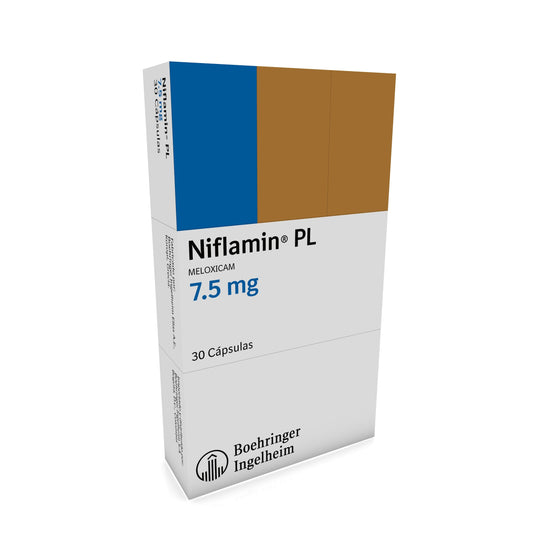 Niflamin Pl 7.5 Mg 30 Capsulas 