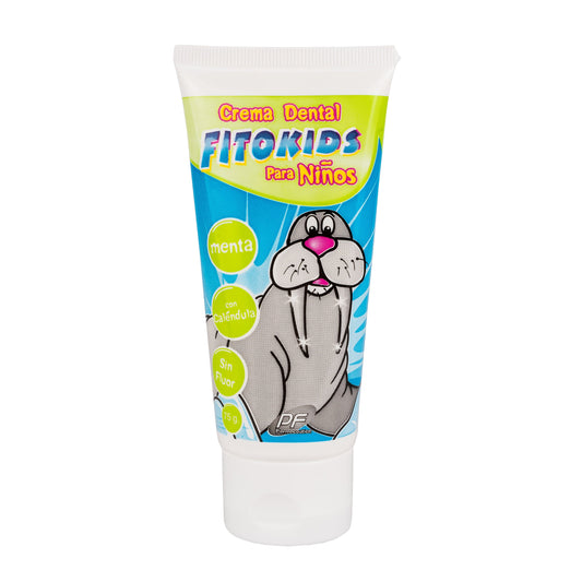 Crema Dental Fitokids Sin Fluor 75 Gr
