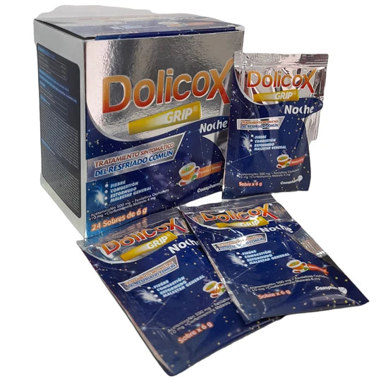 Dolicox Grip Noche Panela Limon X 24 Unidades