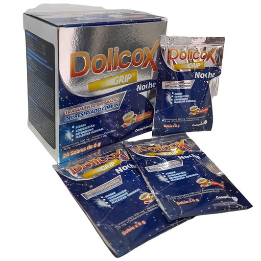 Dolicox Grip Noche Panela Limon X 24 Unidades