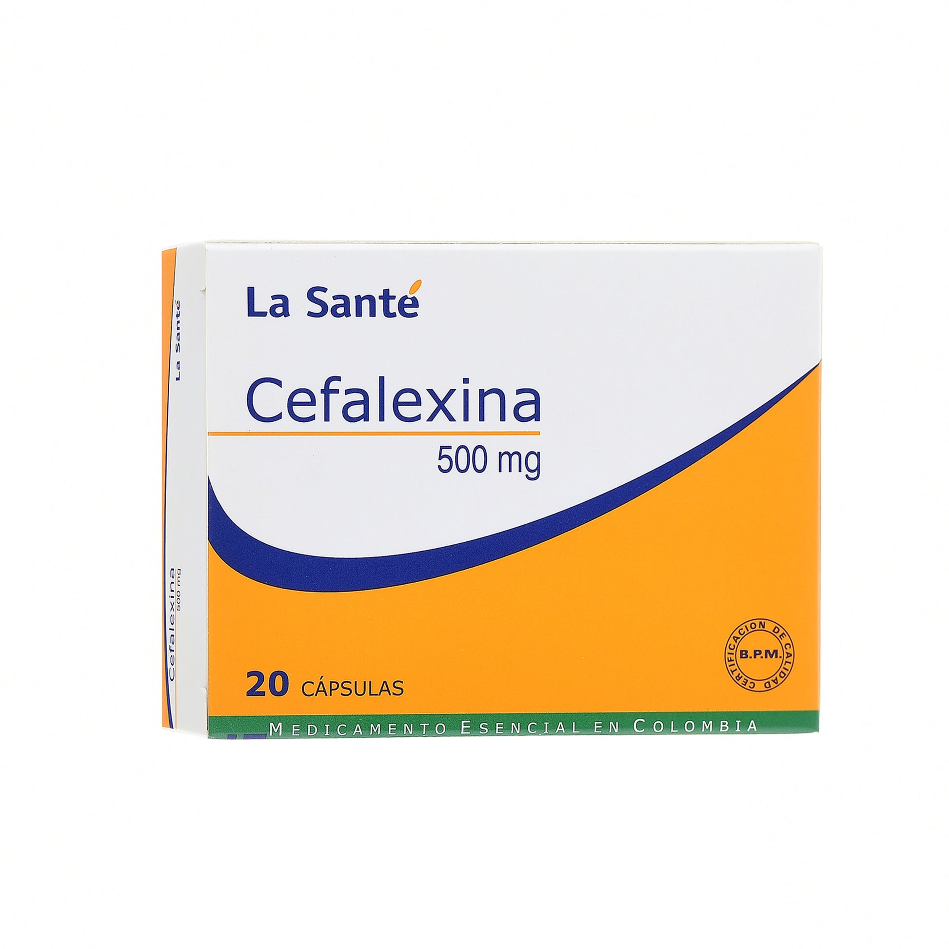 Cefalexina 500 Mg 20 Capsulas Ls