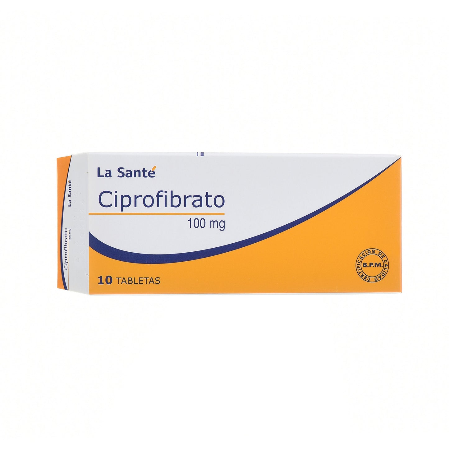 Ciprofibrato 100 Mg 10 Tabletas Ls