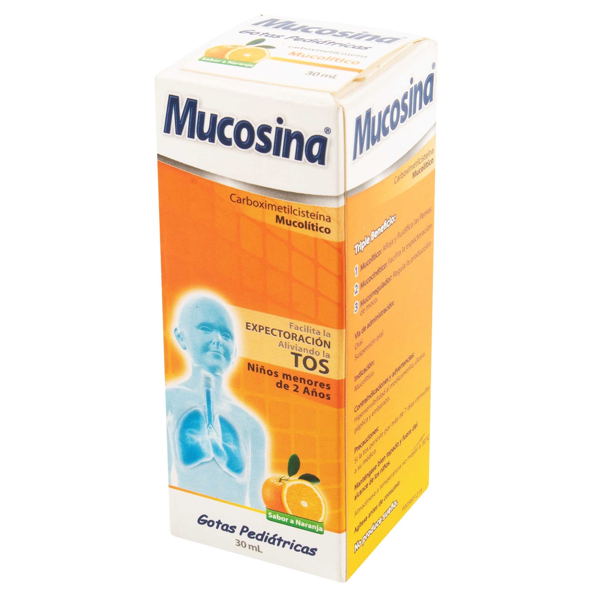 Mucosina Gotas 30 Ml