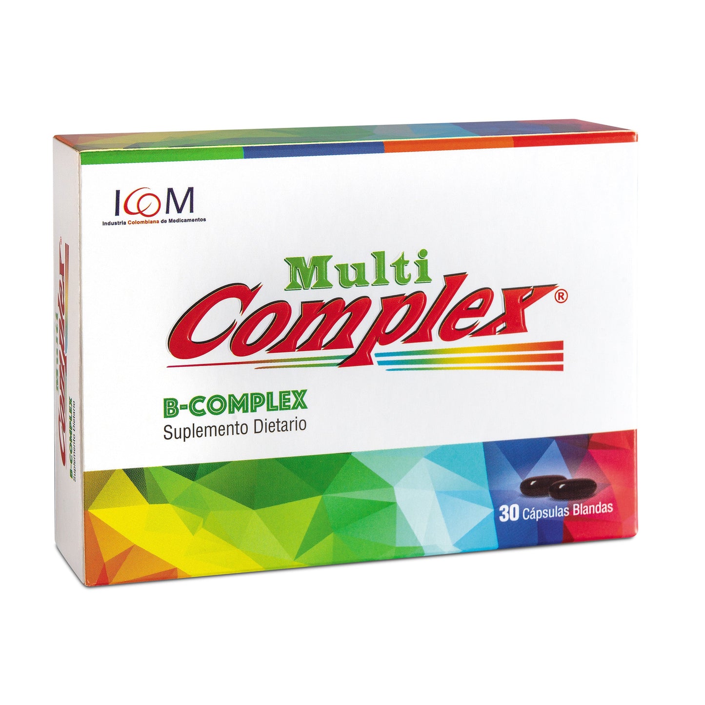 Multicomplex B-Complex 30 Cap.Blan Icom