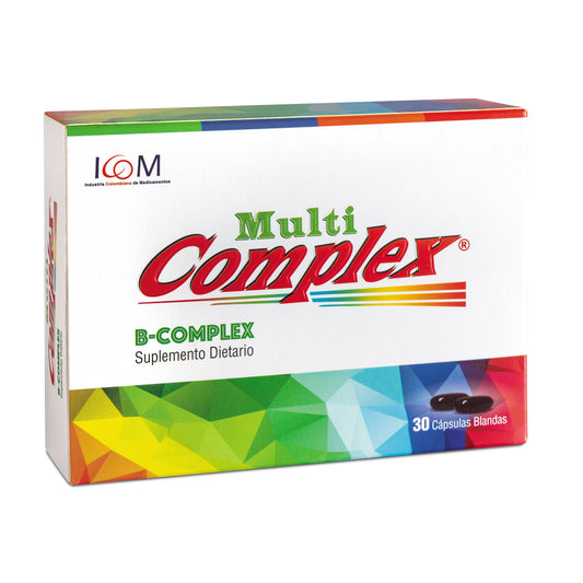 Multicomplex B-Complex 30 Cap.Blan Icom
