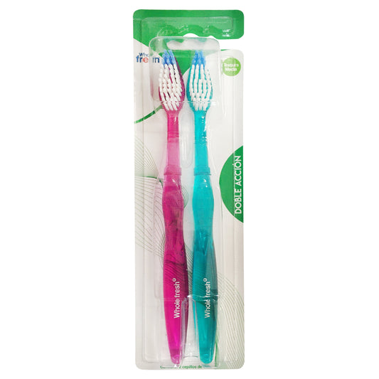 Cepillo Dental Whole Fresh Doble Accion Tw 2X1