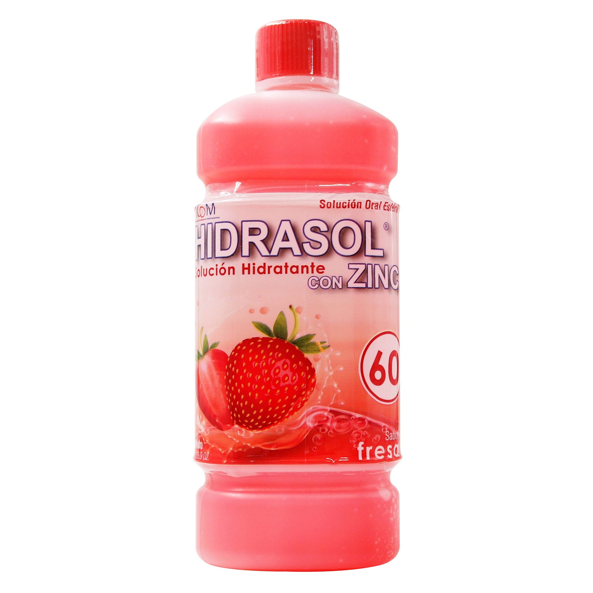 Hidrasol 60 Zinc Fresa 500 Ml Suspension Oral Icom