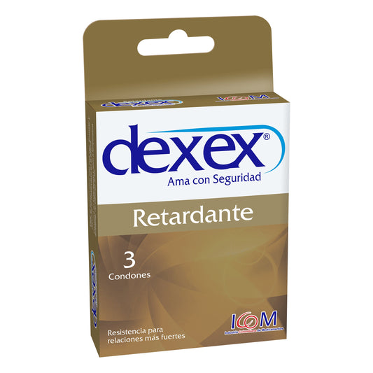 Preservativos Dexex Retardante 3 Unidades