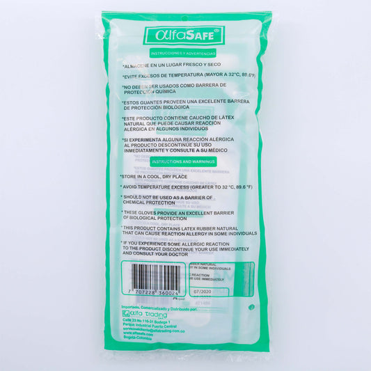 Guante Cirugia Alfa 6 1/2 12 Unidades