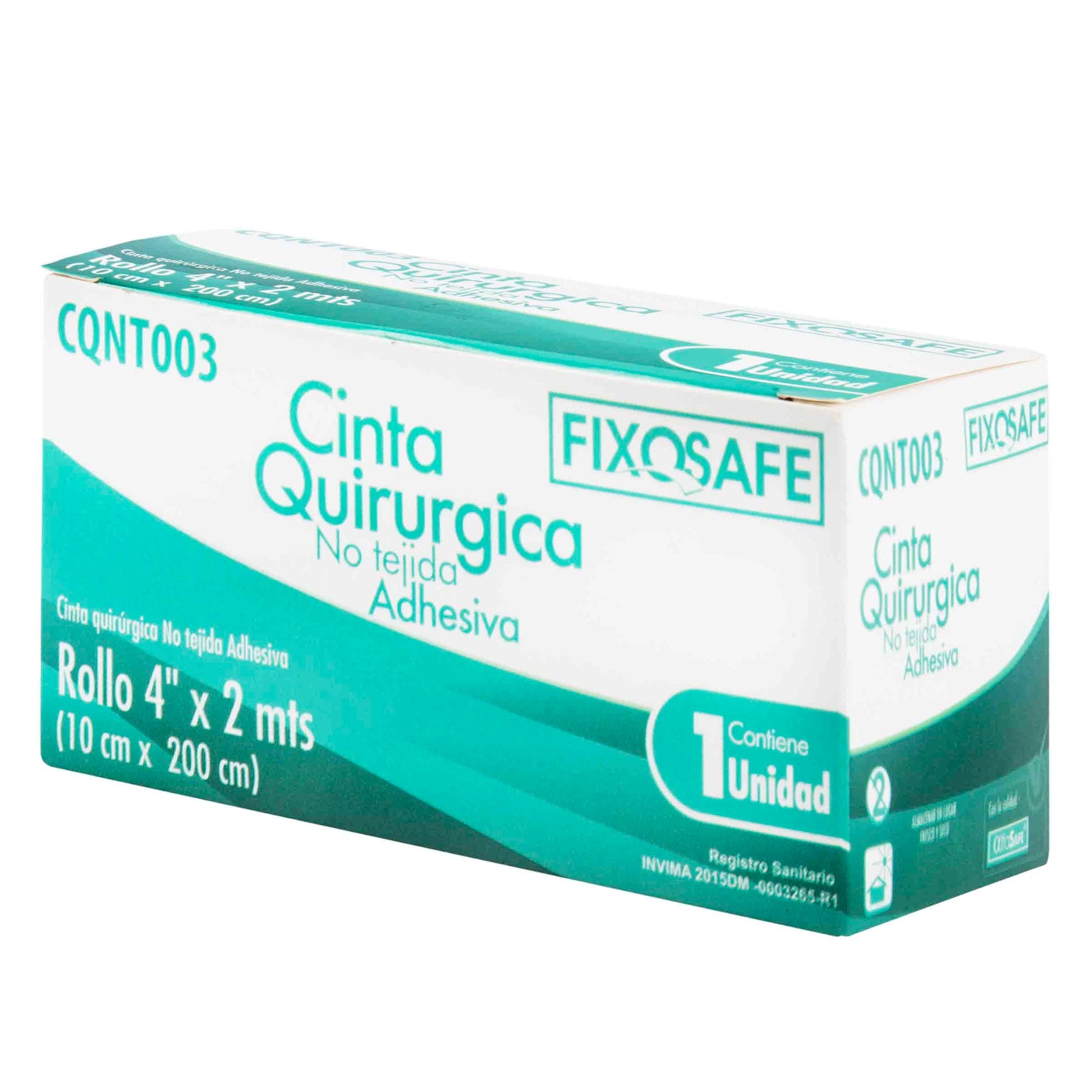Fixosafe Cinta Quirurgica Alfa 10Cm 2Mts