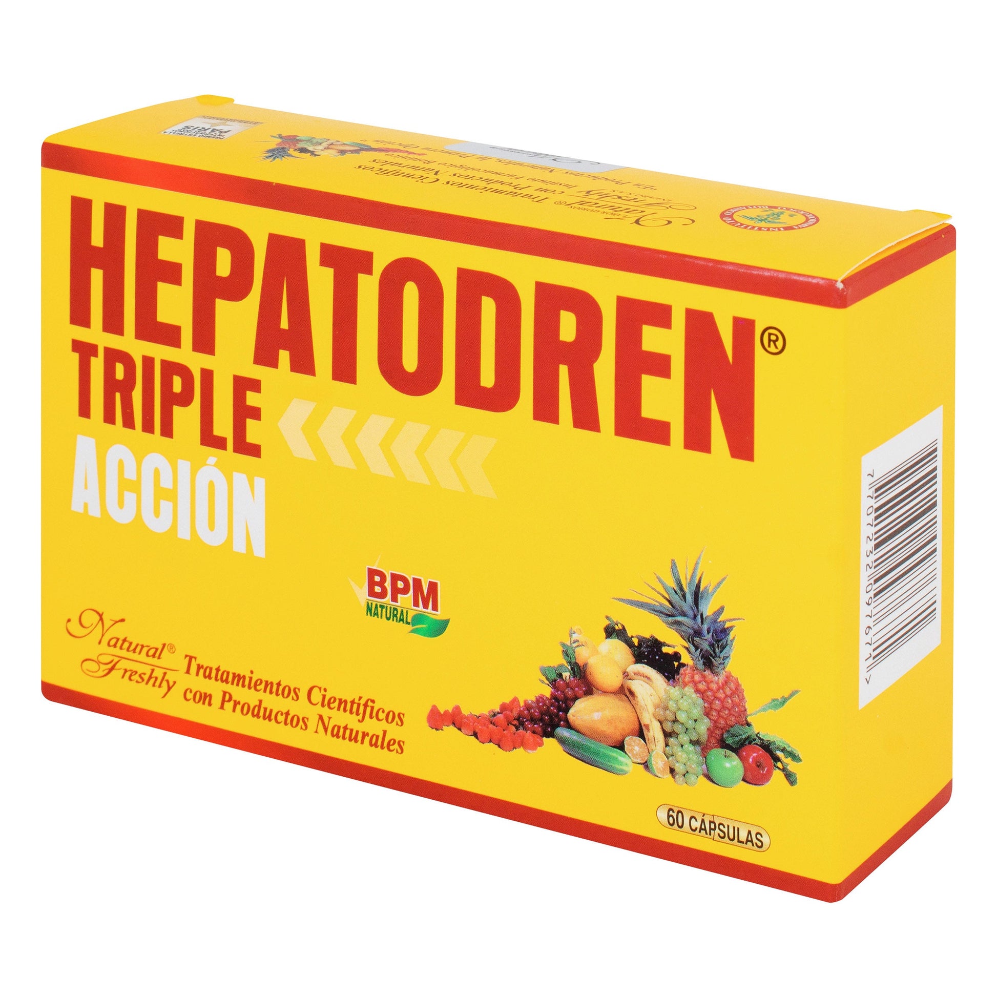 Hepatodren Triple Accion 60 Capsulas Nf