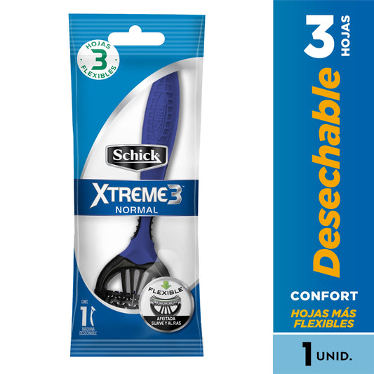 Maquina Schick Xtreme-3 Piel Normal 12 Unidades